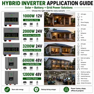 Hybrid Inverter 1000w 12v