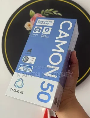New Tecno Camon 50 256 GB Blue