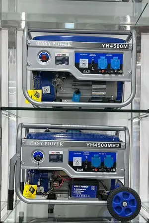 Easy Power Yh4500m Petrol Generator With a 15-Liter Fuel Tank.