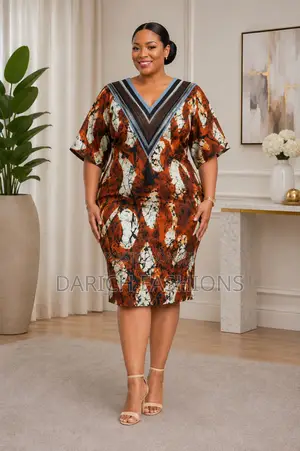 Ashoke African Print Dress