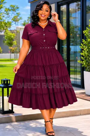 Classy Midi Dress for Women