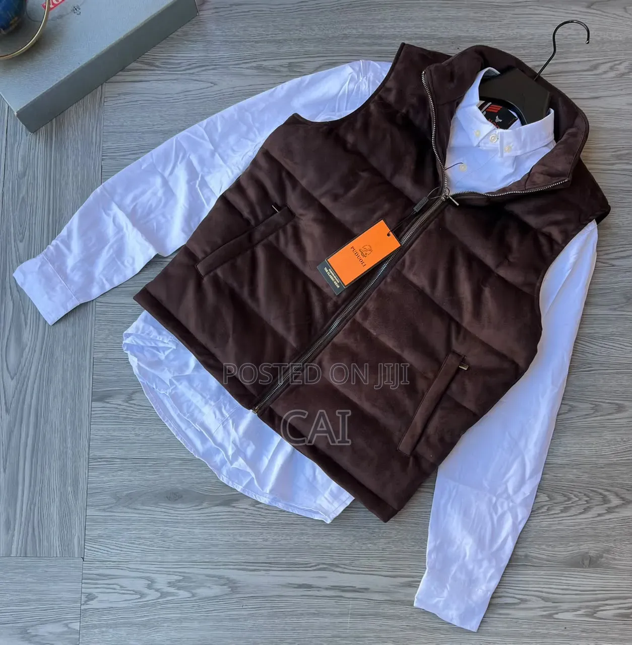 Chic Puffed Style Puffer Vest Jacket