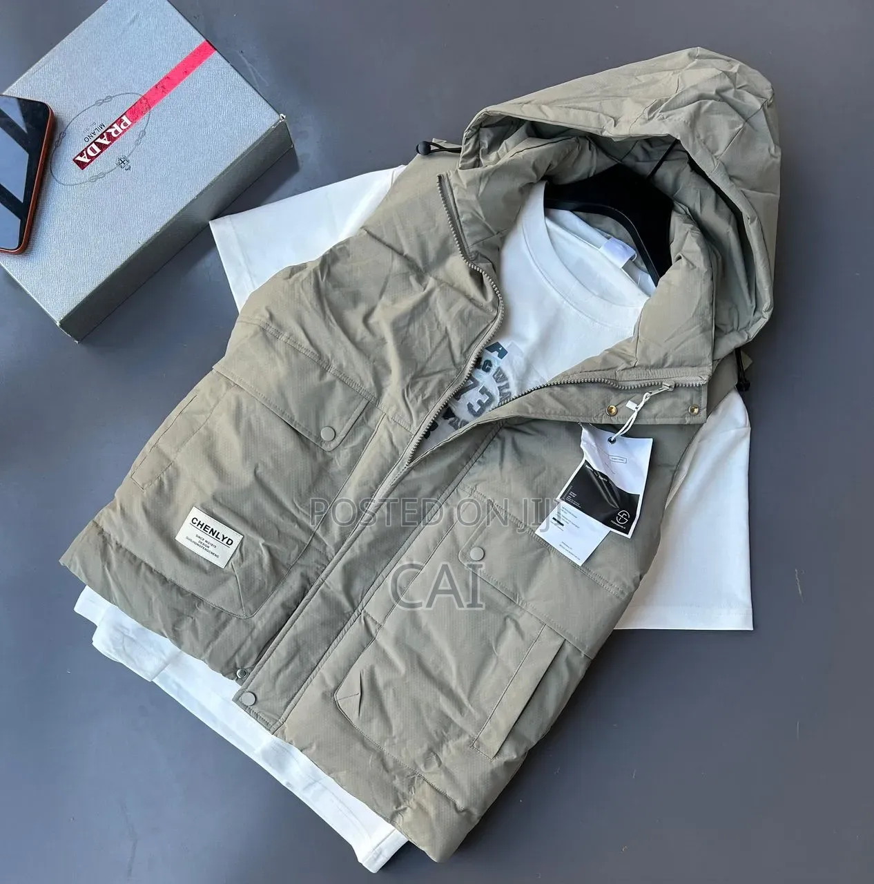 High Collar Puffer Jacket