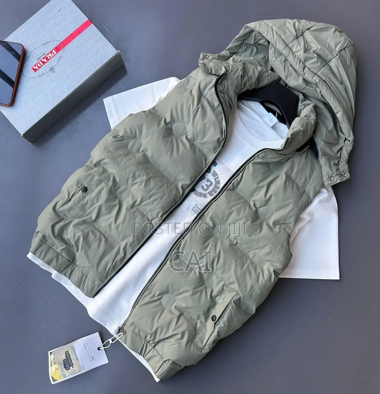 High Collar Puffer Jacket