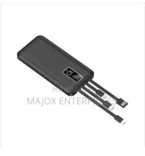 Power Bank 20000mah Ultra High Capacity With Inbuilt Cables (Type-C, M