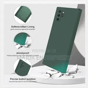 Samsung Galaxy Note 10, Note 10 Plus Silicone Cover Green