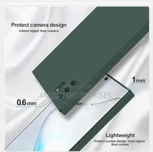 Samsung Galaxy Note 10, Note 10 Plus Silicone Cover Green