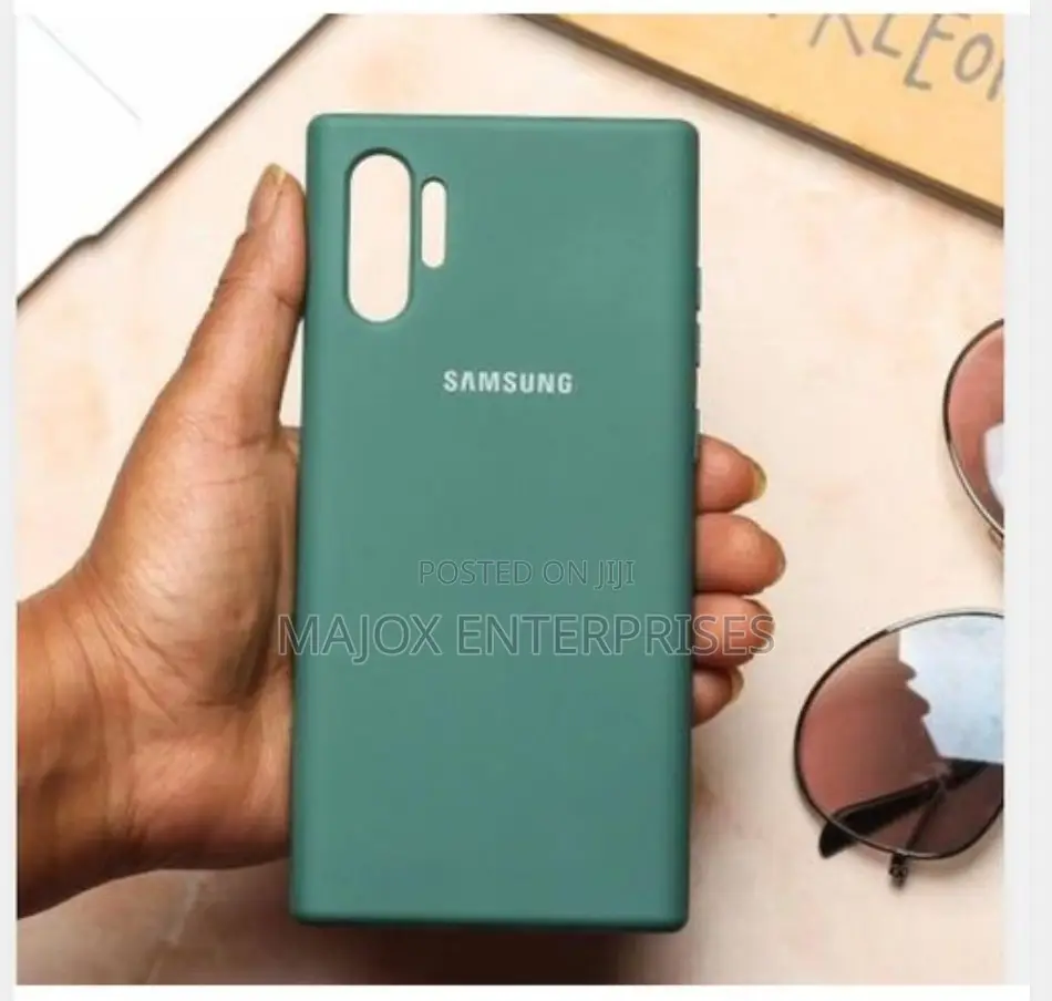 Samsung Galaxy Note 10, Note 10 Plus Silicone Cover Green