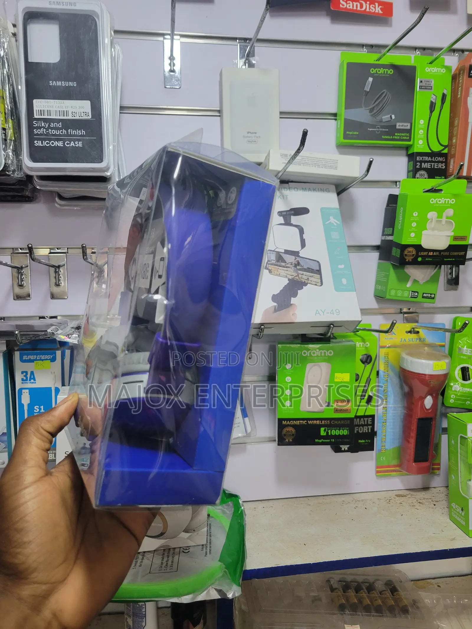 JBL 881a Extra Bass Wireless Bluetooth Headphone - Blue