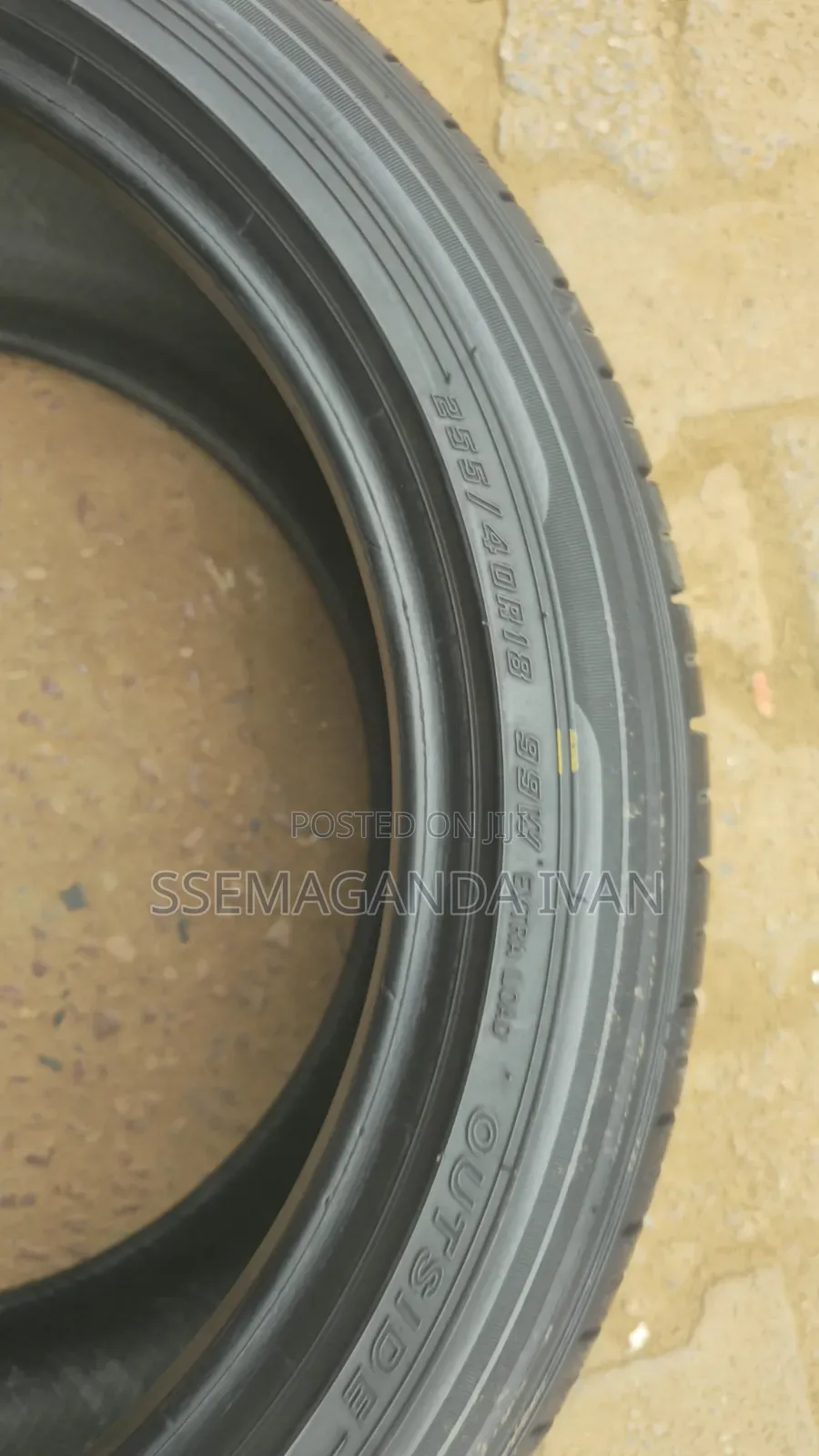 255/40r18 Japanese Foreign Used Goodyear Efficiency 2nd