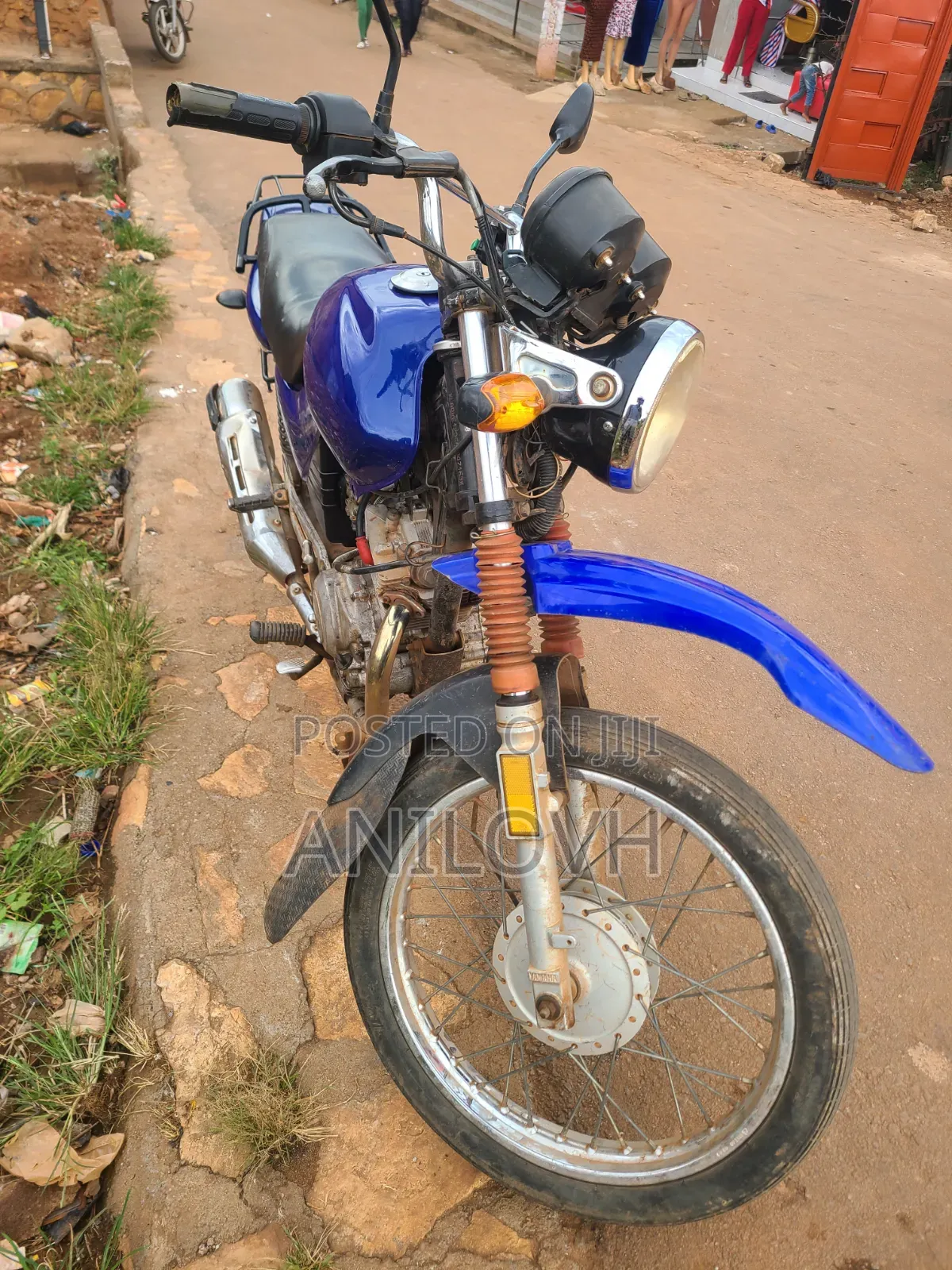 Yamaha YBR125 2007 Blue