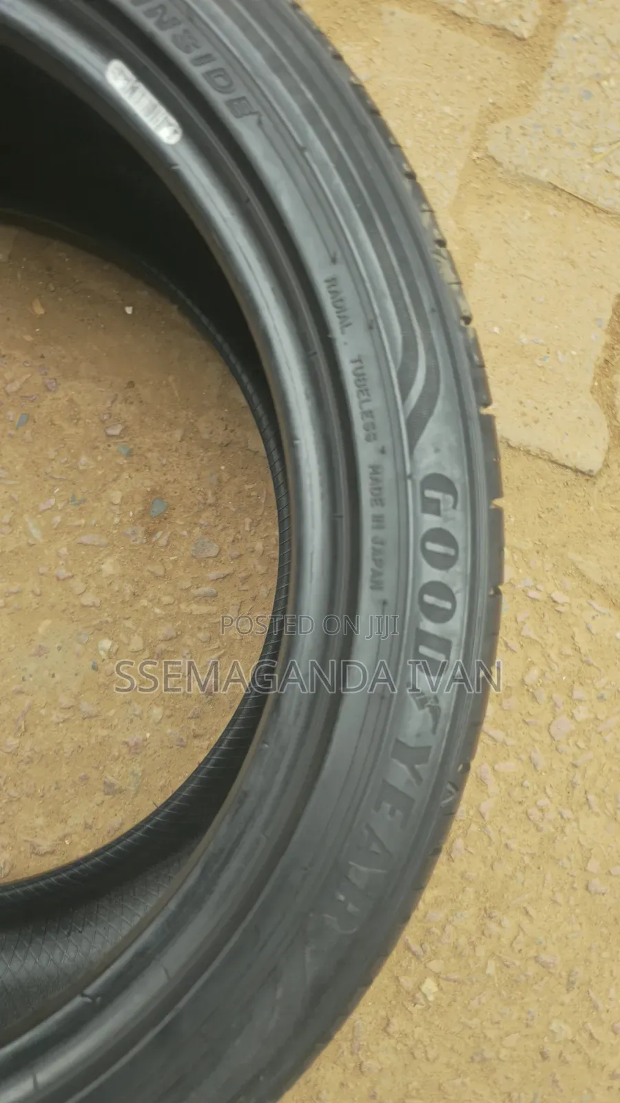 255/40r18 Japanese Foreign Used Goodyear Efficiency 2nd