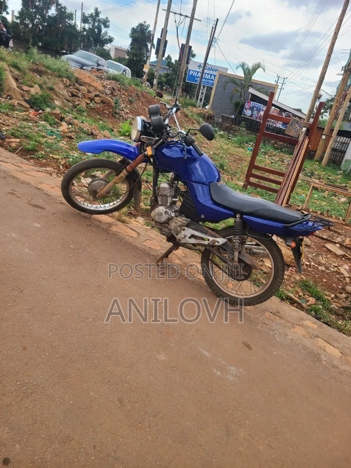 Yamaha YBR125 2007 Blue