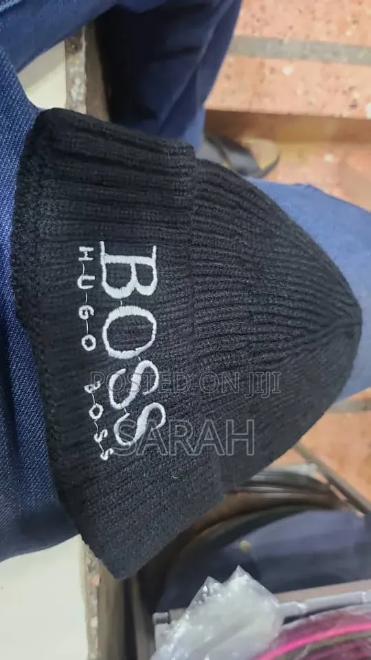 Black Versace Beanie