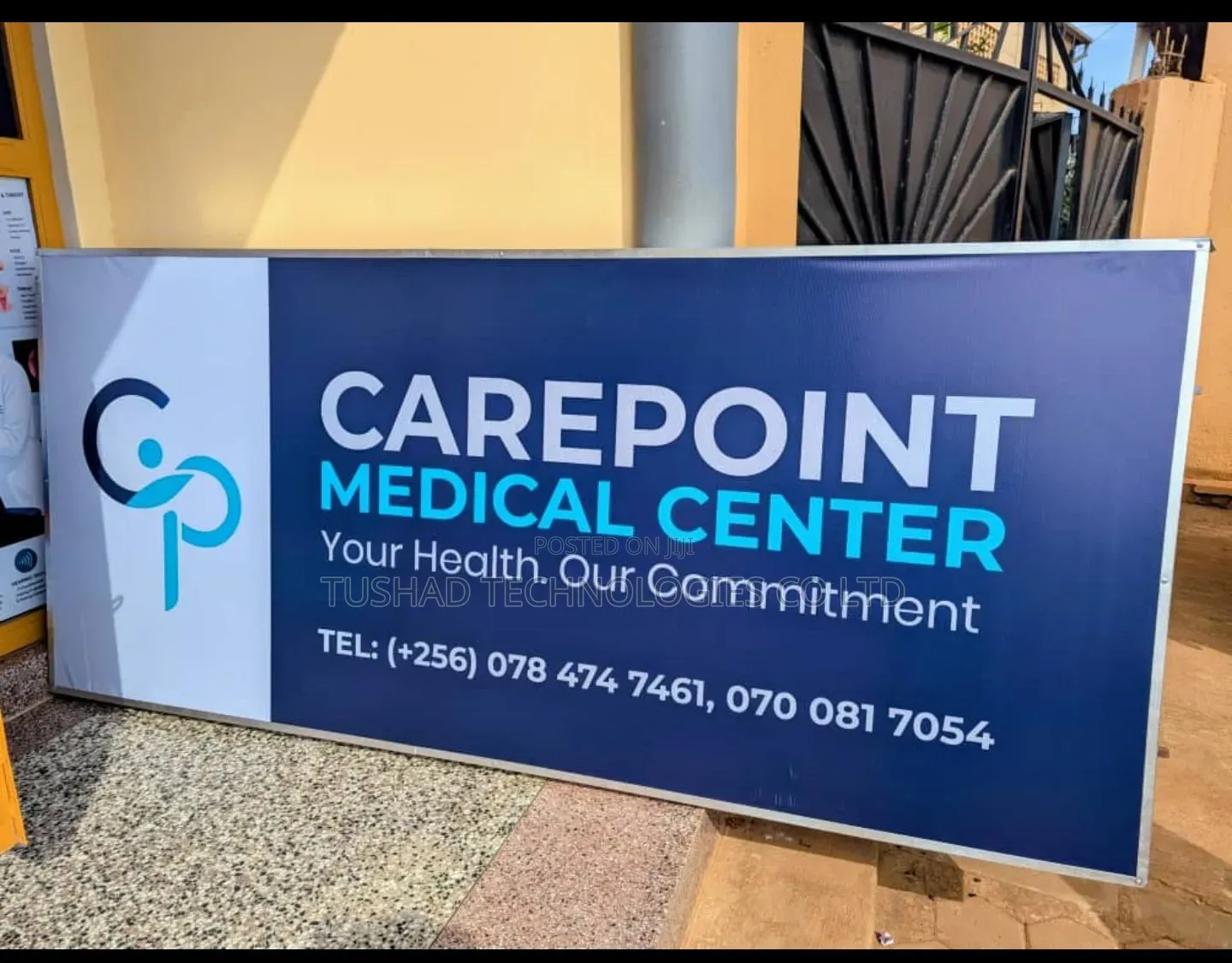 Light Box, Outdoor Banner Sticker Acrylic Signage, Metallic Sign Posts