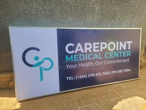 Light Box, Outdoor Banner Sticker Acrylic Signage, Metallic Sign Posts
