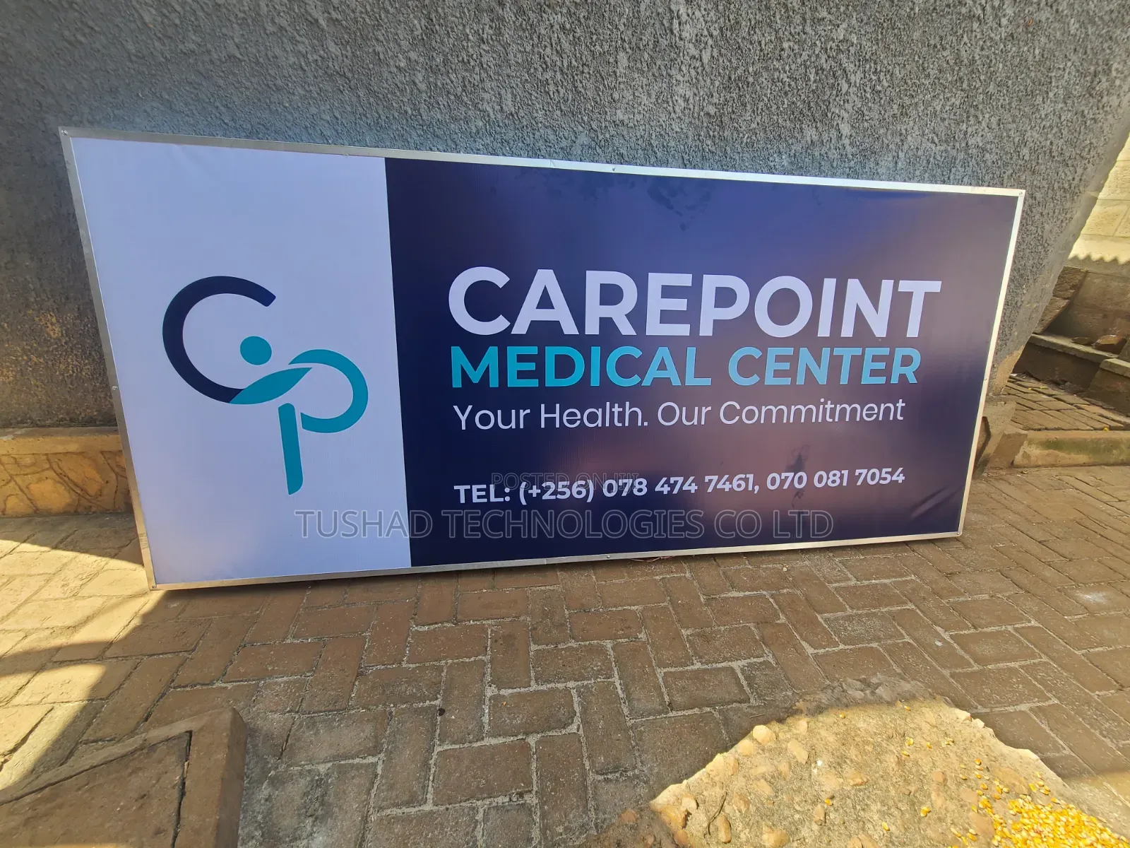 Light Box, Outdoor Banner Sticker Acrylic Signage, Metallic Sign Posts