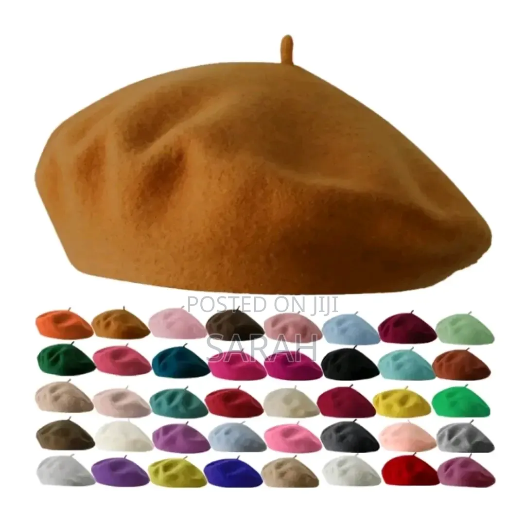 Colorful Wool Blend French-Style