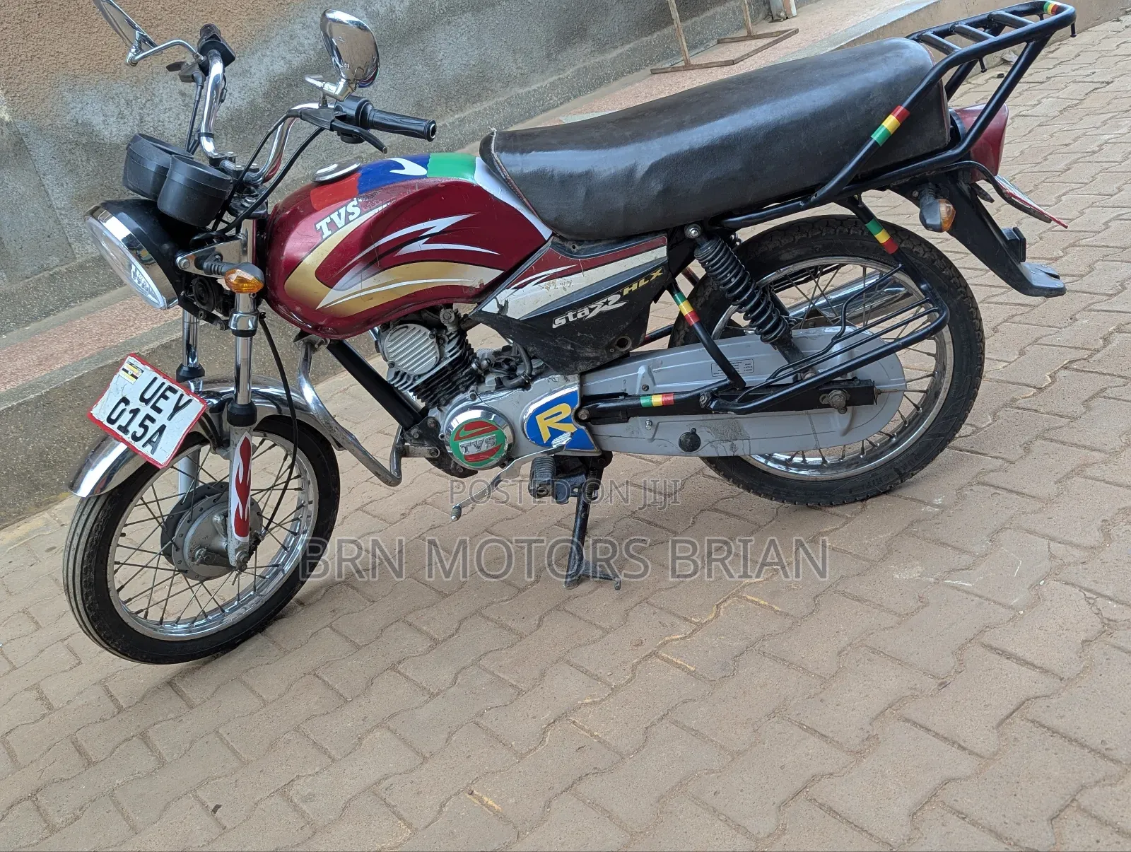 TVS XL 100 2020 Red