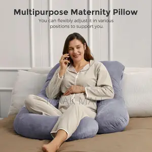 Pregnancy Pillows, U Shaped Full Body Maternity Pillow With Removable