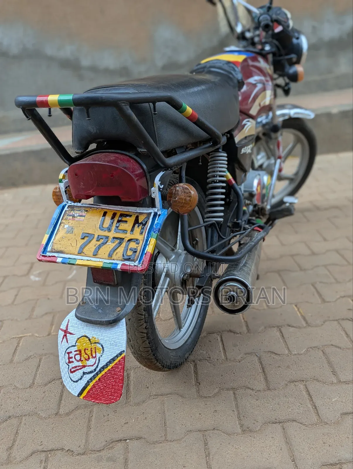 TVS XL 100 2020 Red
