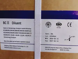 Bc Ii 3-Part Diluent for Mindray Hematology Analyzers All Open Systm