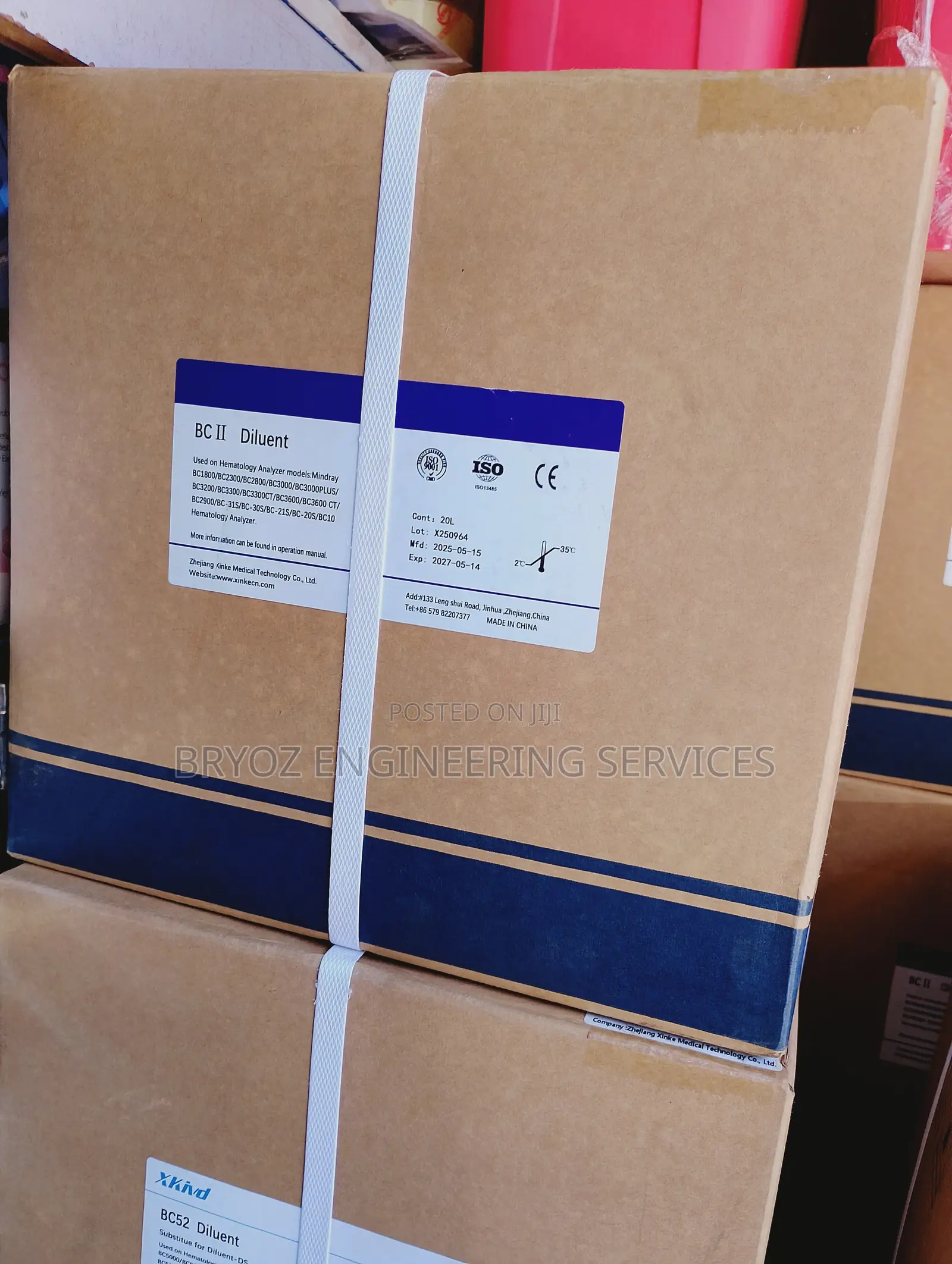 Bc Ii 3-Part Diluent for Mindray Hematology Analyzers All Open Systm