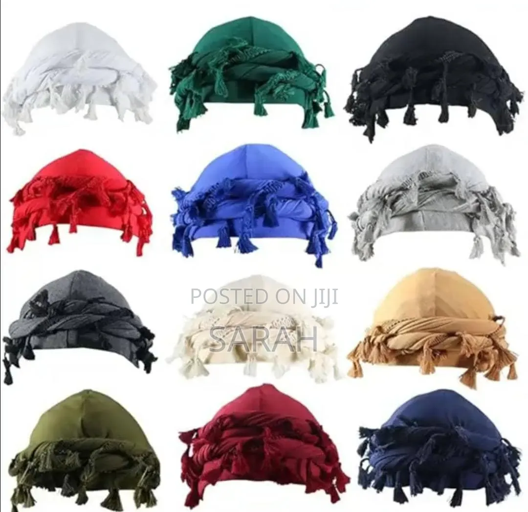Rasta-Themed Knit Beanies and Silk Satin-Lined Turban Caps