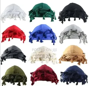 Rasta-Themed Knit Beanies and Silk Satin-Lined Turban Caps