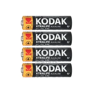 Kodak Xtralife Alkaline Aa Batteries - 12x More Power (Pack of 4)