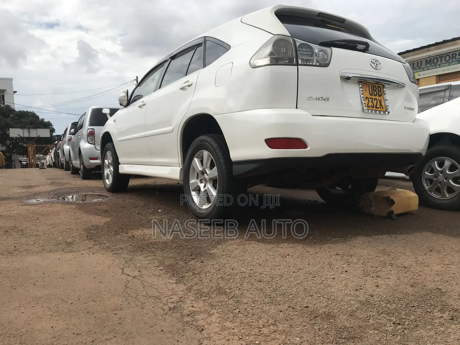 Toyota Harrier 2008 White