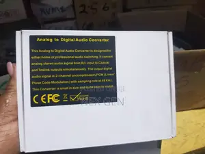 Analog To Digital Audio Converter