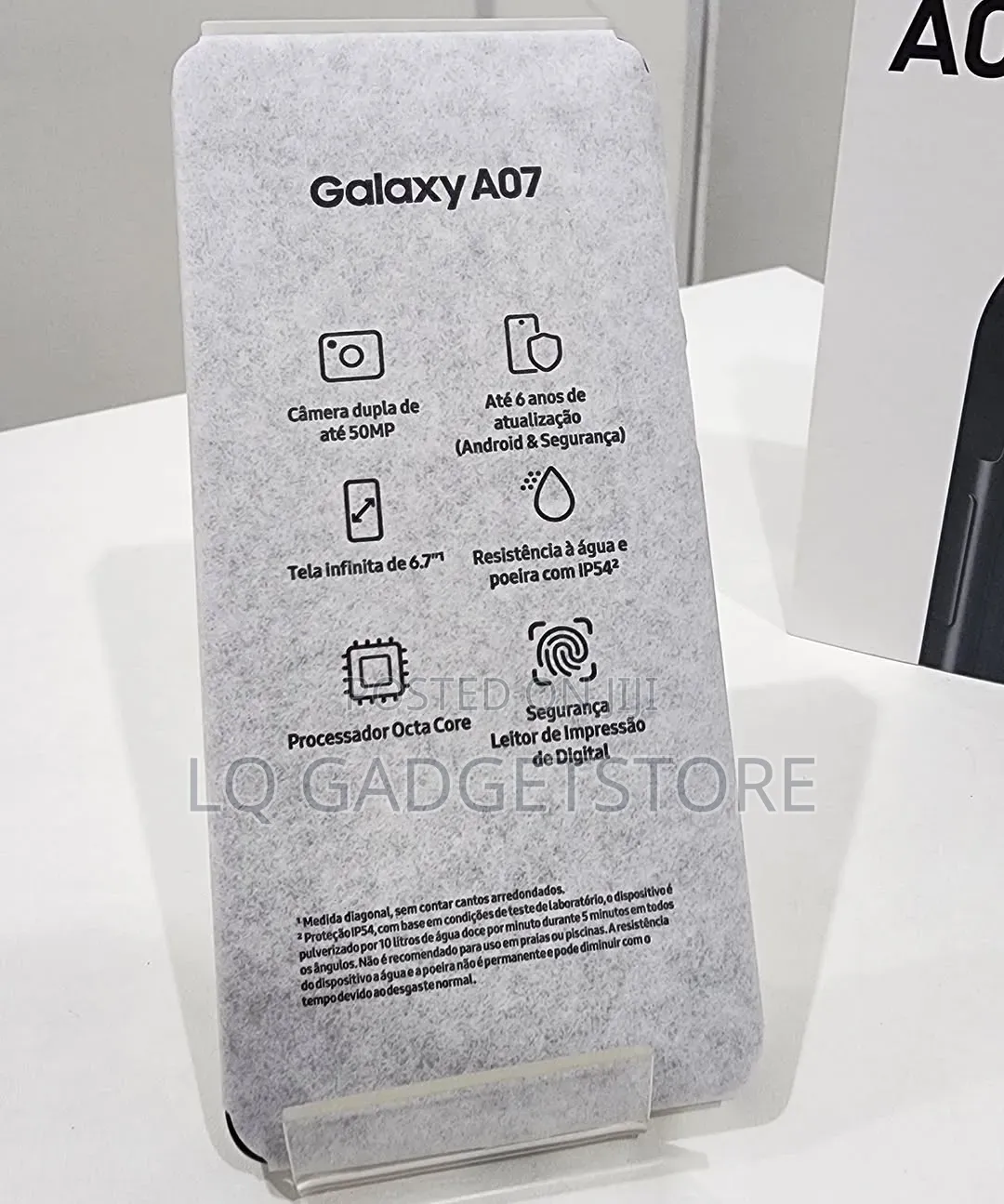 New Samsung Galaxy A07 128 GB Black