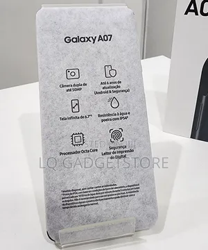 New Samsung Galaxy A07 128 GB Black