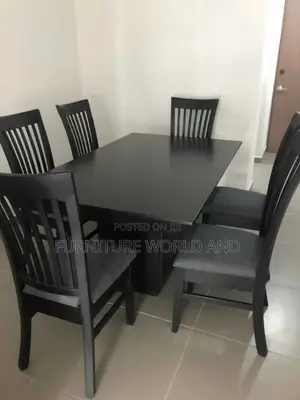 A Black Dining Table