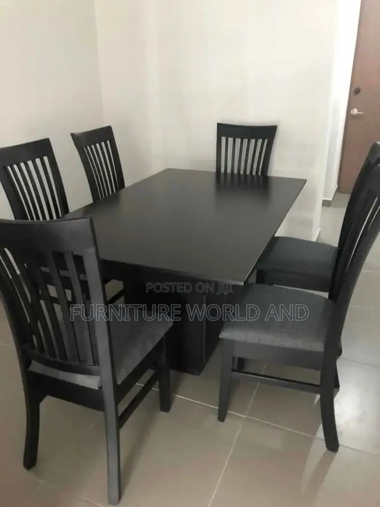 A Black Dining Table