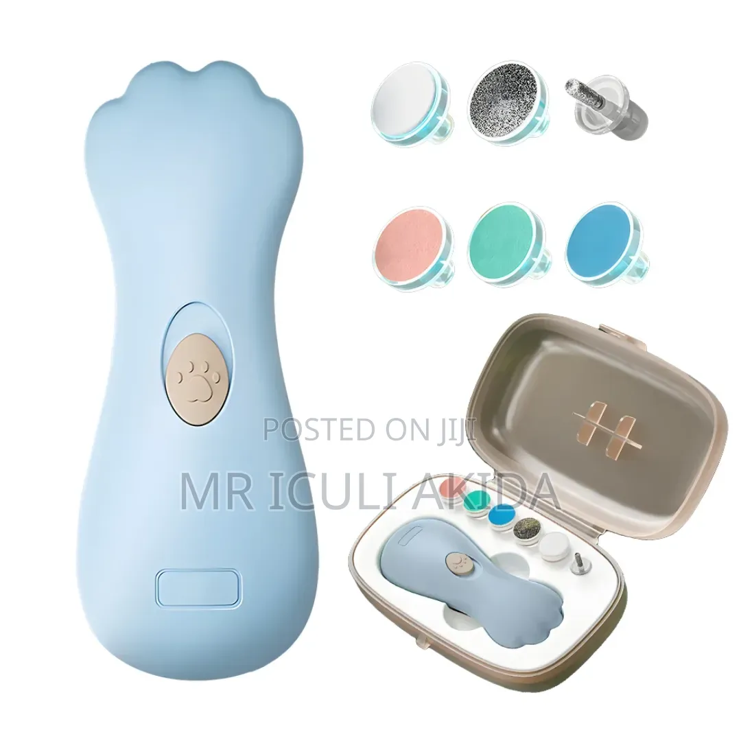 Baby Electric Nail Sharpener Manicure Set for Newborn Safety