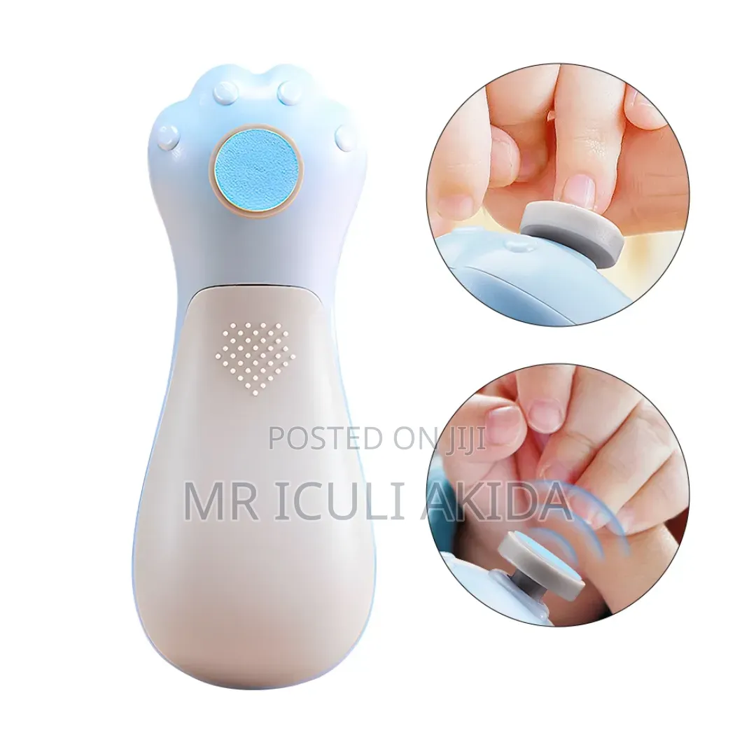 Baby Electric Nail Sharpener Manicure Set for Newborn Safety