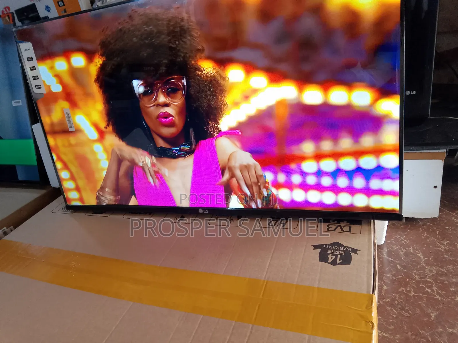 43 Inches Frameless Digital Lg With Inbuilt Free to Air Decoder Tv
