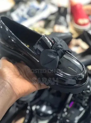 Black Patent Chunky Loafers
