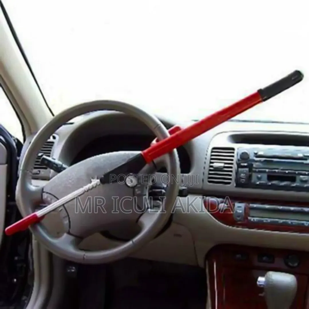Universal Club-Style Car Steering Wheel Locking Padlock