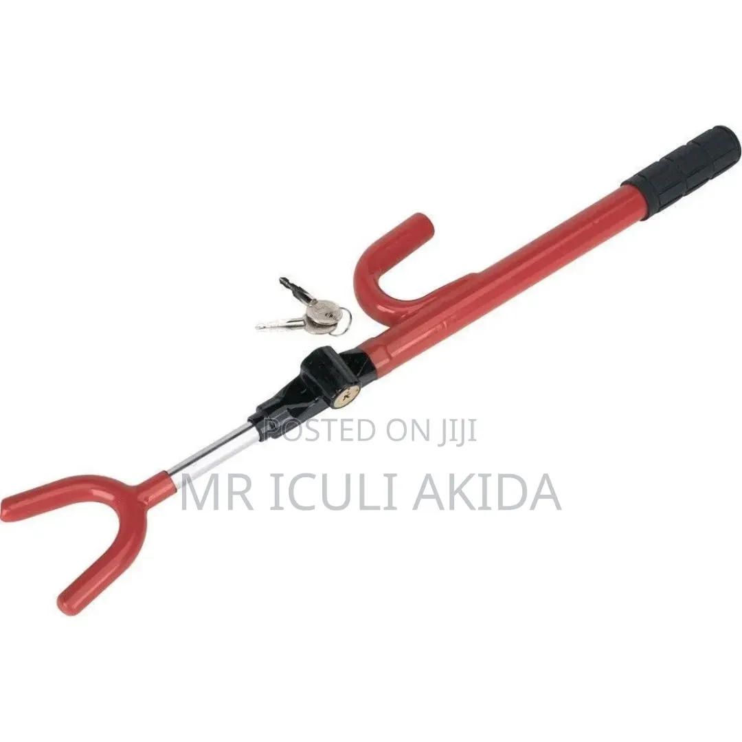 Universal Club-Style Car Steering Wheel Locking Padlock