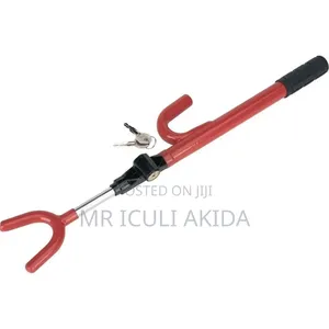 Universal Club-Style Car Steering Wheel Locking Padlock