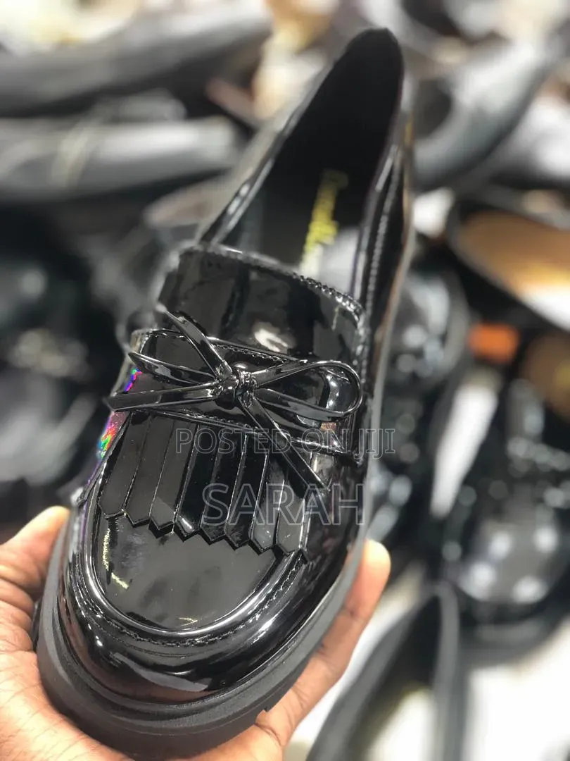 Patent Leather Loafers for Women