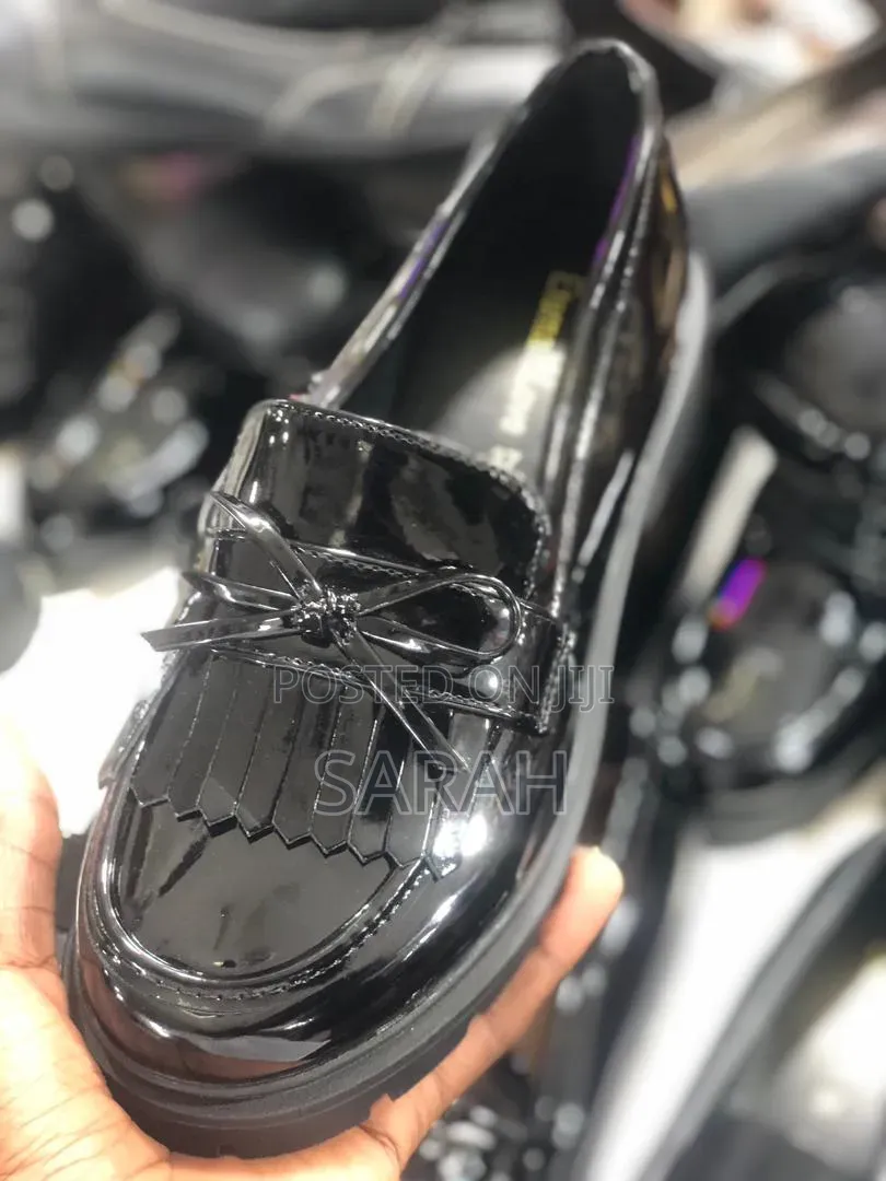Patent Leather Loafers for Women
