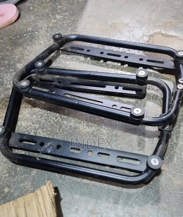 Pair of Universal Motorcycle Side Pannier Luggage Racks