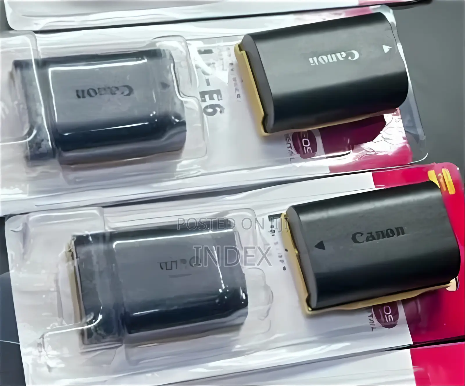 1pc Canon Lp-E6 Series Rechargeable Lithium-Ion Battery Packs.
