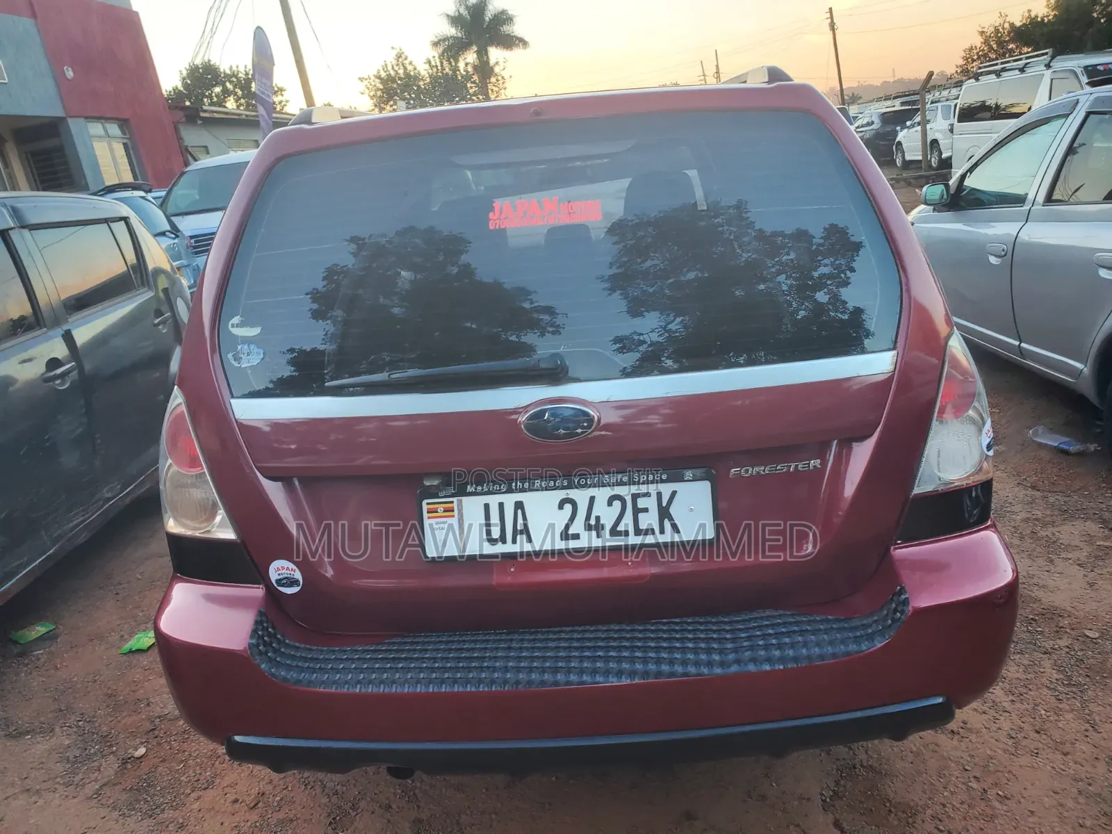 Subaru Forester 2007 Red