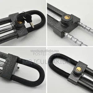 Anti-Theft Car Security Steering Wheel and Brake Pedal Lock