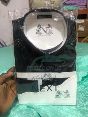 Maroon and Green Long-Sleeve Shirts Available in Various Sizes.